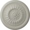 Ekena Millwork Temple Ceiling Medallion (Fits Canopies up to 9 1/4"), Hand-Painted Pot of Cream, 24"OD x 1 5/8"P CM24TEPCF - alternate 1